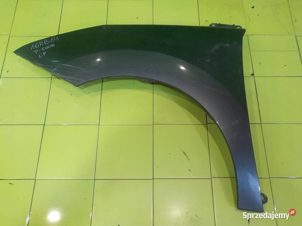 PEUGEOT 5008 I 10r 5D blotnik lewy przod osobowe Błotniki mazowieckie