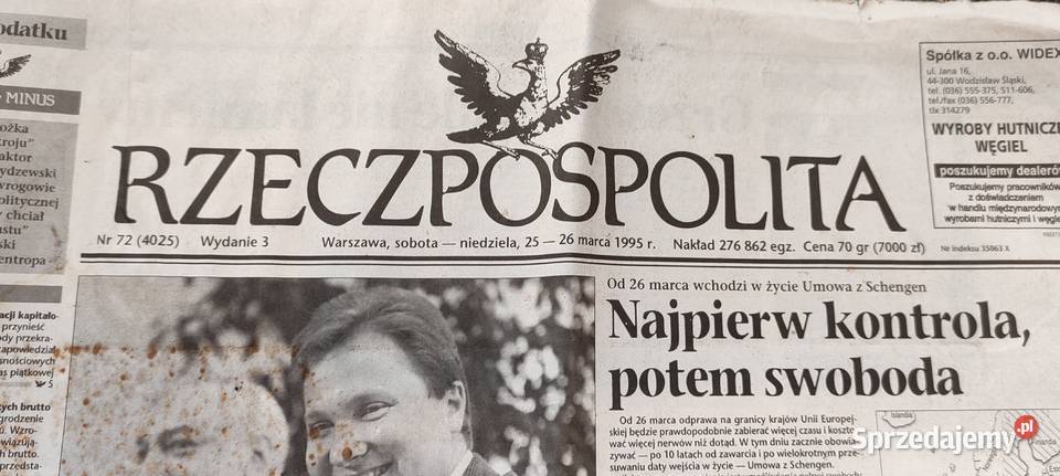 RZECZPOSPOLITA 72 4025 Wyd3 SobNiedz 2526 Pruszków