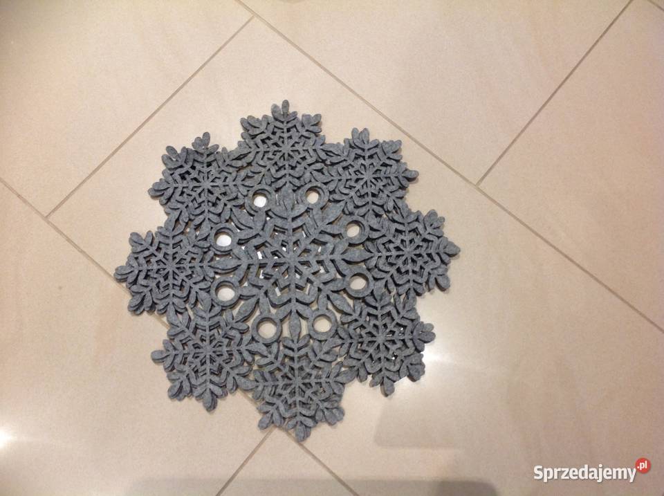 Podkładki Filcowe na Stół 3 Szare lubuskie Nowa Sól