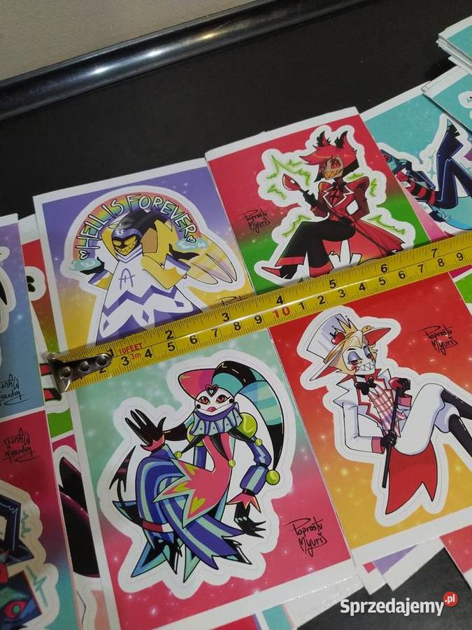 Naklejki anime duże zestaw Kraków