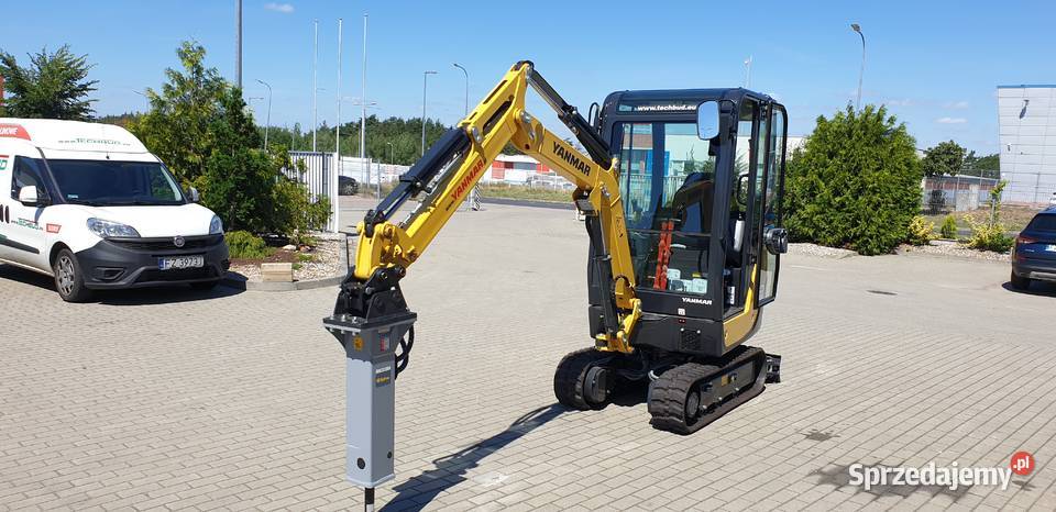 minikoparka Yanmar SV 18 ręki Szczecin sprzedam