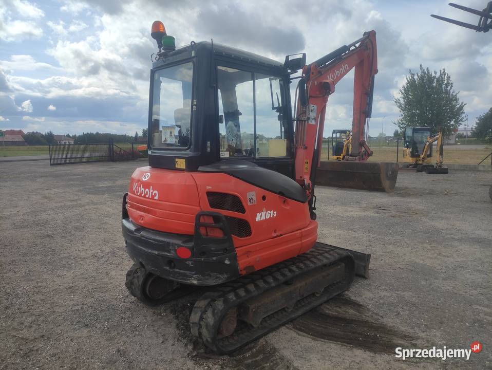 Minikoparka Kubota KX 613 2013r szybkozłącze Ryżki