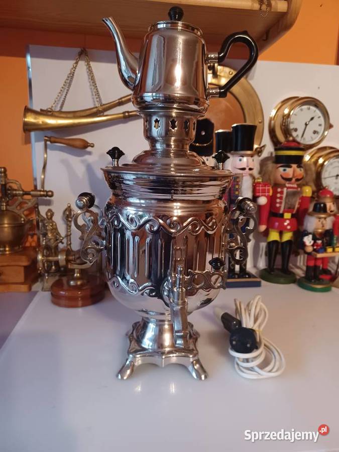 Samowar elektryczny z czajnikiem Kolekcja wielkopolskie Poznań