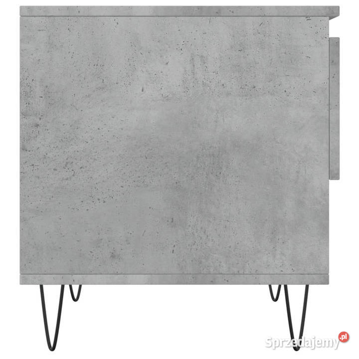 Stolik kawowy szarość betonu 50x46x50 WM830916 sprzedam