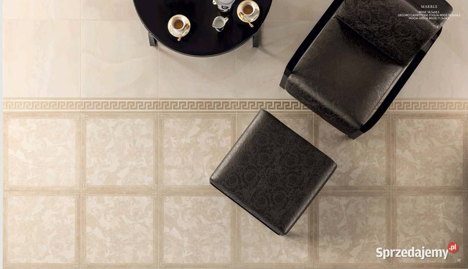 Płytki Versace Onice Beige 585x585 Poskwitów