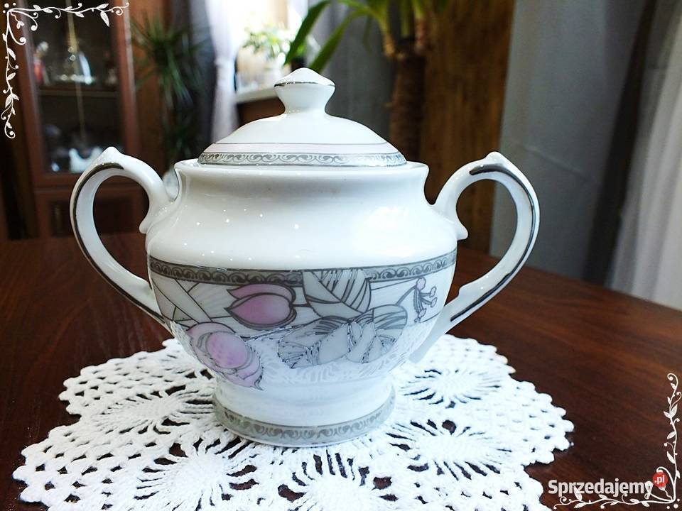 Cukierniczka Feniks Cukiernica Porcelanowa Biała sprzedam