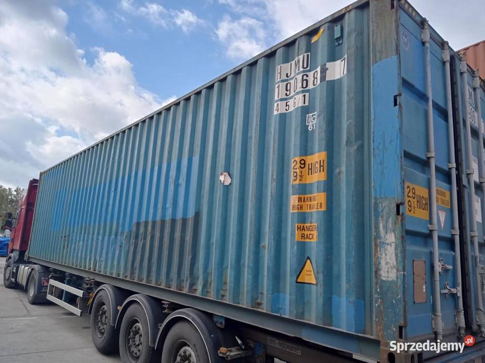 Kontener magazynowy morski transportowy 40 HC Kielce