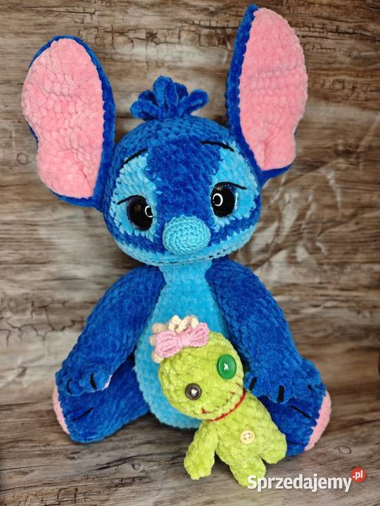 Maskotka Stitch na szydełku Szczecin