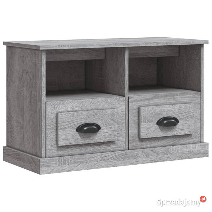 Szafka pod TV szary dąb sonoma 80x35x50 WM816286 mazowieckie Warszawa