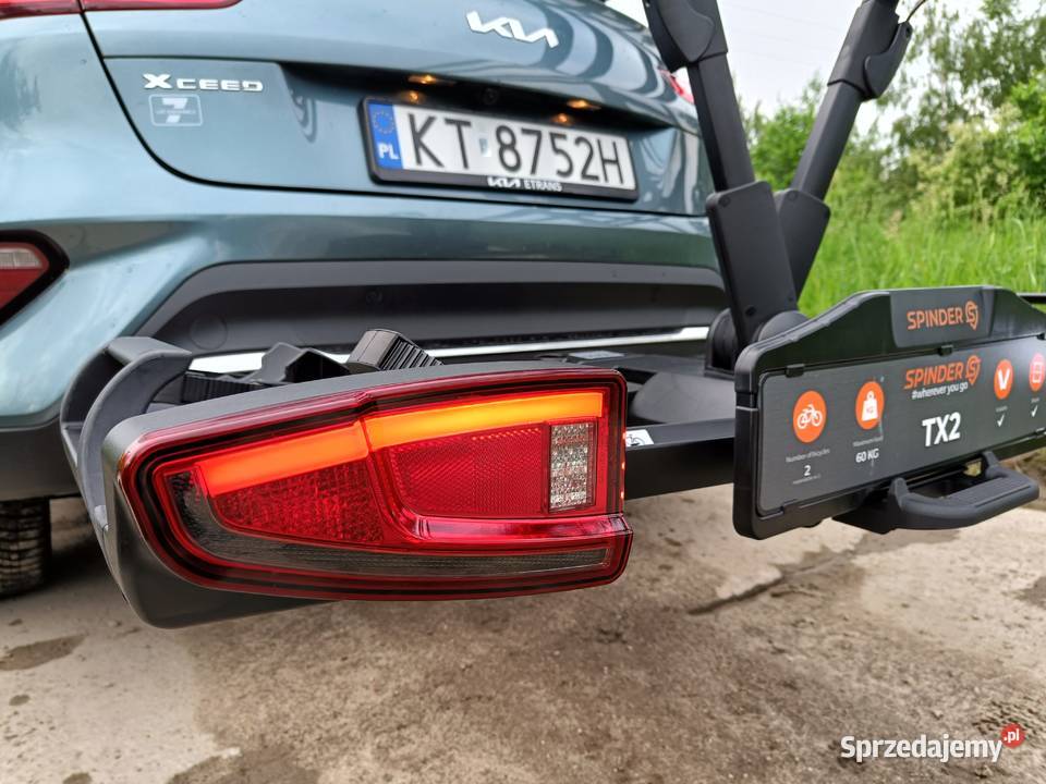 Bagażnik platforma rowerowa na hak SPINDER TX2 śląskie Rybnik
