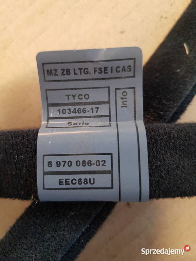 BMW E60 X1 F48 WIAZKA START STOP KOSTKA 6970080 wielkopolskie Turek