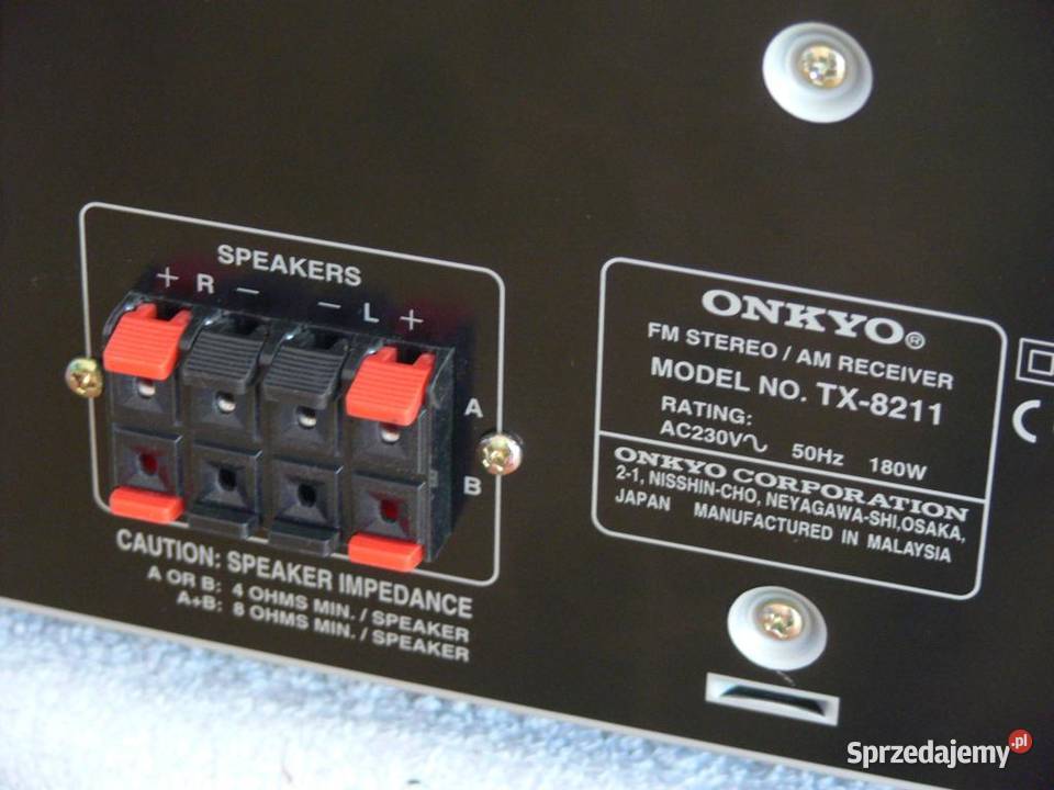 Amplituner Onkyo TX8211 RDS mocny i sprawny Jasło sprzedam