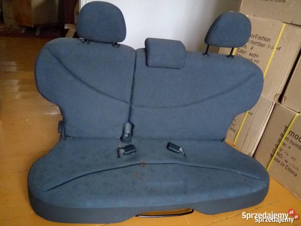 toyota yarys 5 drzwiowy kompletna kanapa fotelam Rok produkcji 2003 Ozorków sprzedam