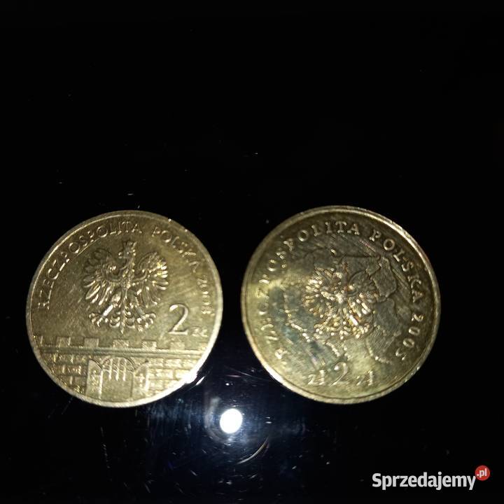 2 złote obiegowe okolicznościowe Konin 2008 sprzedam