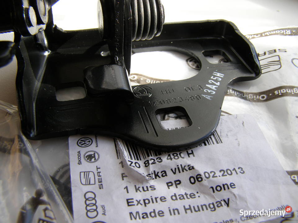 Zamek rygiel pokrywy silnika Octavia II 2 LIft zamki, wkładki, kluczyki Marki