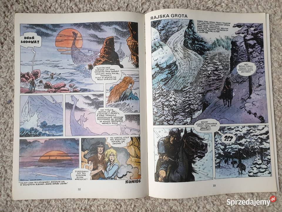 Thorgal Zdradzona Czarodziejka wydanie 2 Orbita fantasy i s-f Komiksy Gdynia
