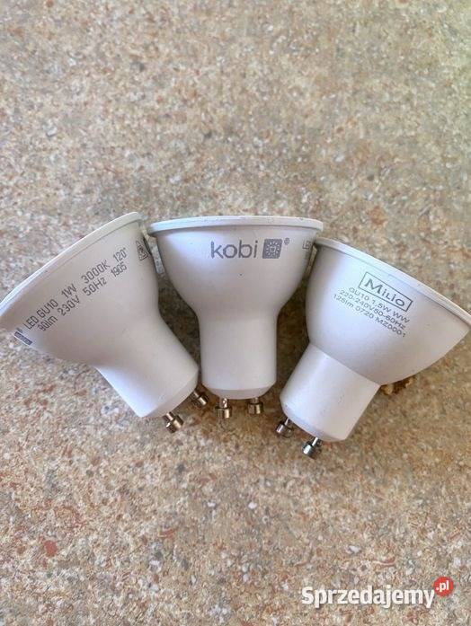 Żarówki LED 15W GU10 komplet Olsztyn
