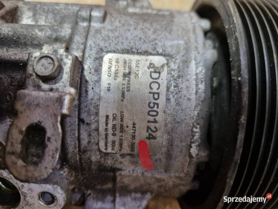 Toyota avensis T25 Sprężarka Kompresor Kompresory klimatyzacji Złotoryja