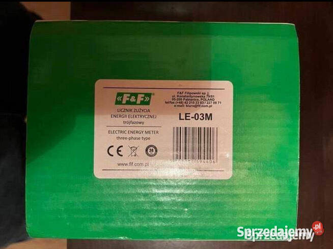 Licznik energii 3fazaowy LE03M z transmisją Wyszogród