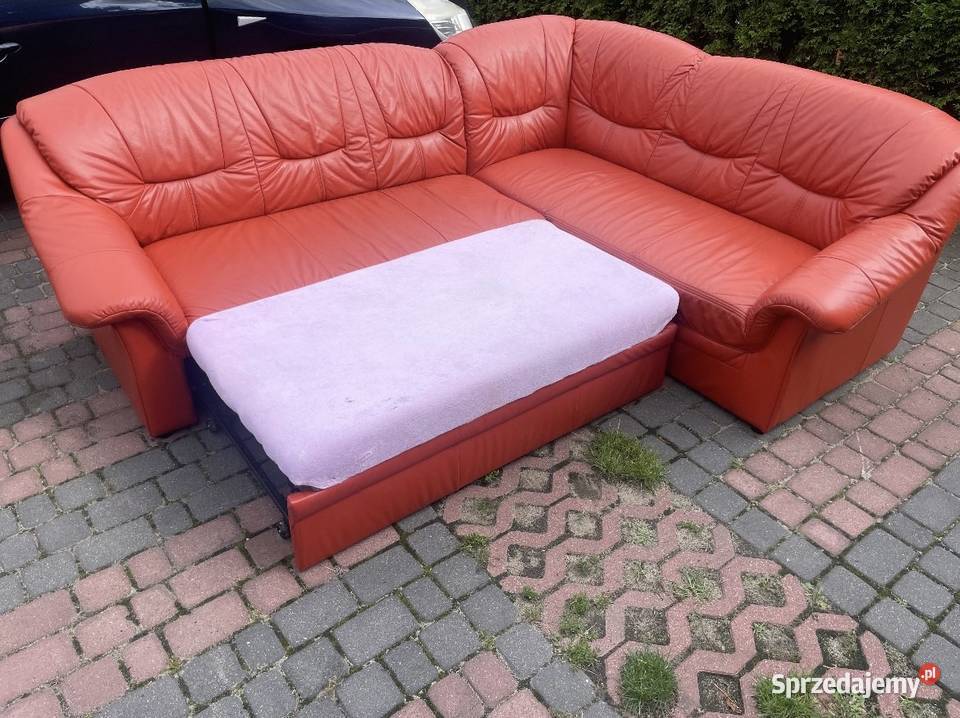 Narożnik skórzany możliwy transport Inowrocław