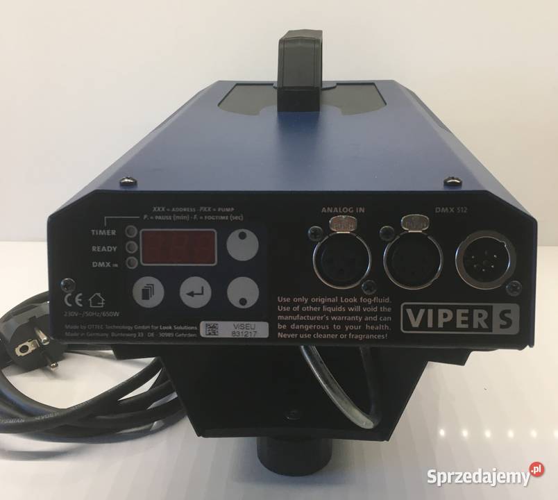 Viper S Wytwornica dymu o mocy 650W Kraków sprzedam