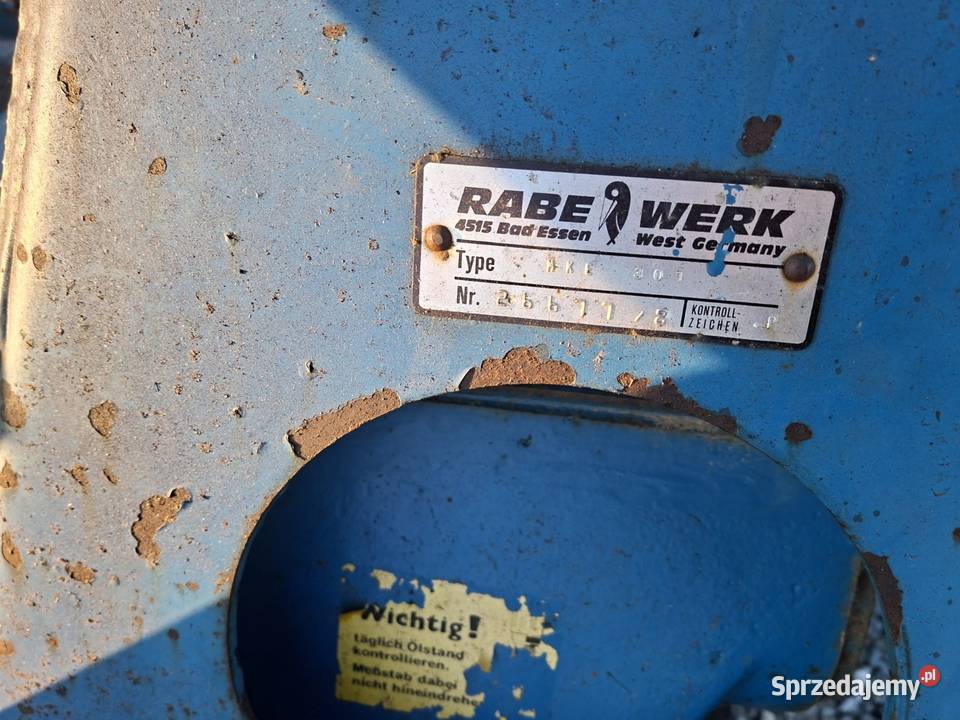 Agregat uprawowosiewny brona RABEWERK 3m Rabe Bolesławiec