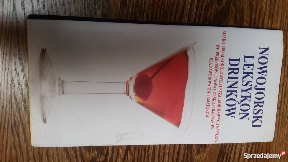 książka poradnik podręcznik leksykon drinków Kielce