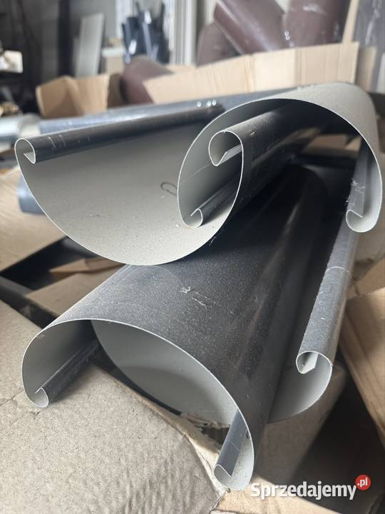 Rynna 150 mm z blachy powlekanej RAL 7016 połysk Oleśnica