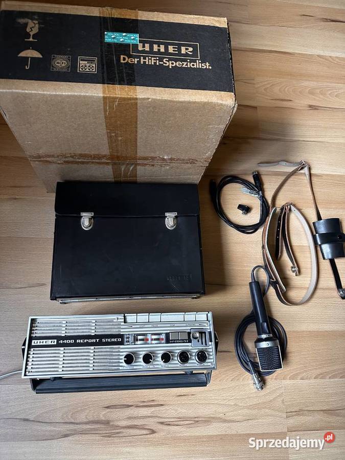Uher 4400 Magnetofon Reporter Stereo Magnetofony Gdańsk