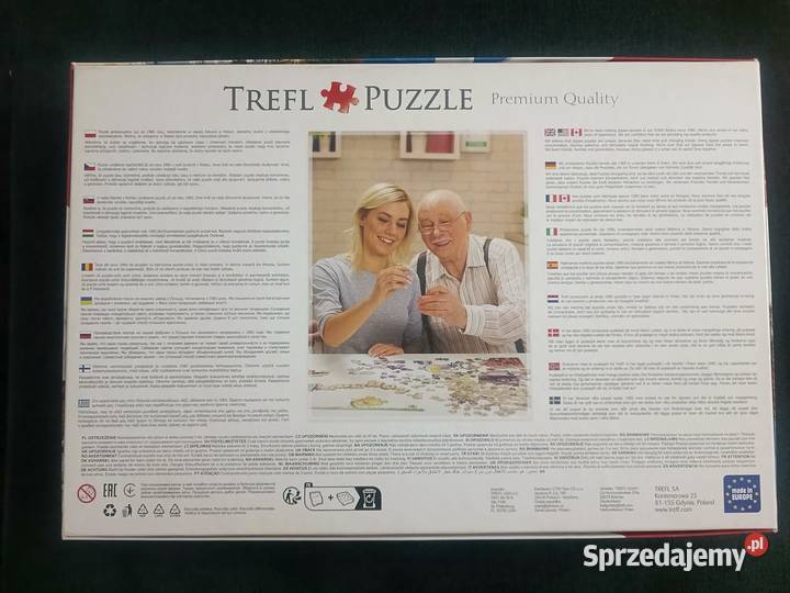 puzzle Trefl Santorini Grecja 1500 elementów mazowieckie Warszawa