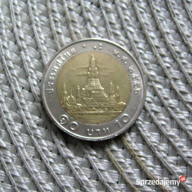 Tajlandia 10 Bahtów 2013r Kalisz