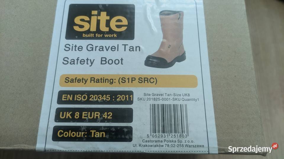 Buty robocze Site Gravel rozmiar 41 nowe małopolskie Ciężkowice