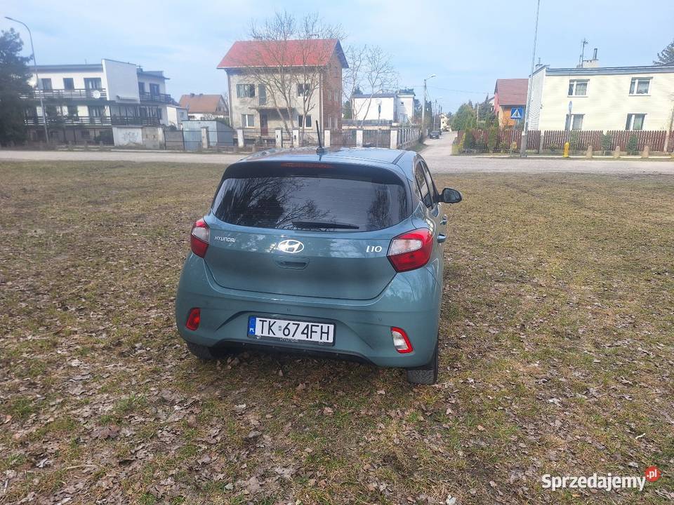 hyundai i10 2024 10 mpi 85 przebiegu świętokrzyskie sprzedam