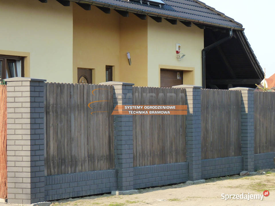 IMITACJA KLINKIERU Ogrodzenia ala KLINKIER CAŁA Olsztyn