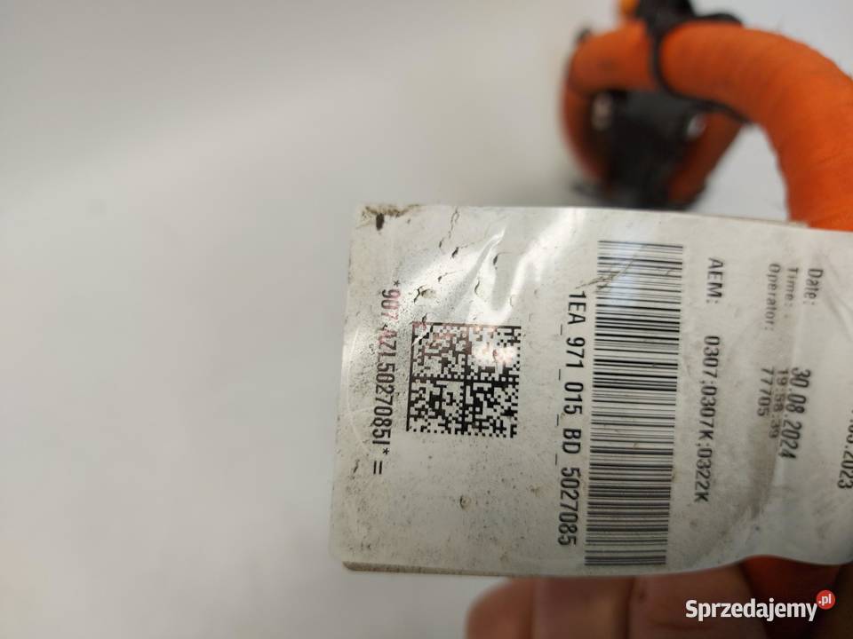 VW ID4 11A 2024r SUV 5D WIĄZKA INSTALACJA KABEL