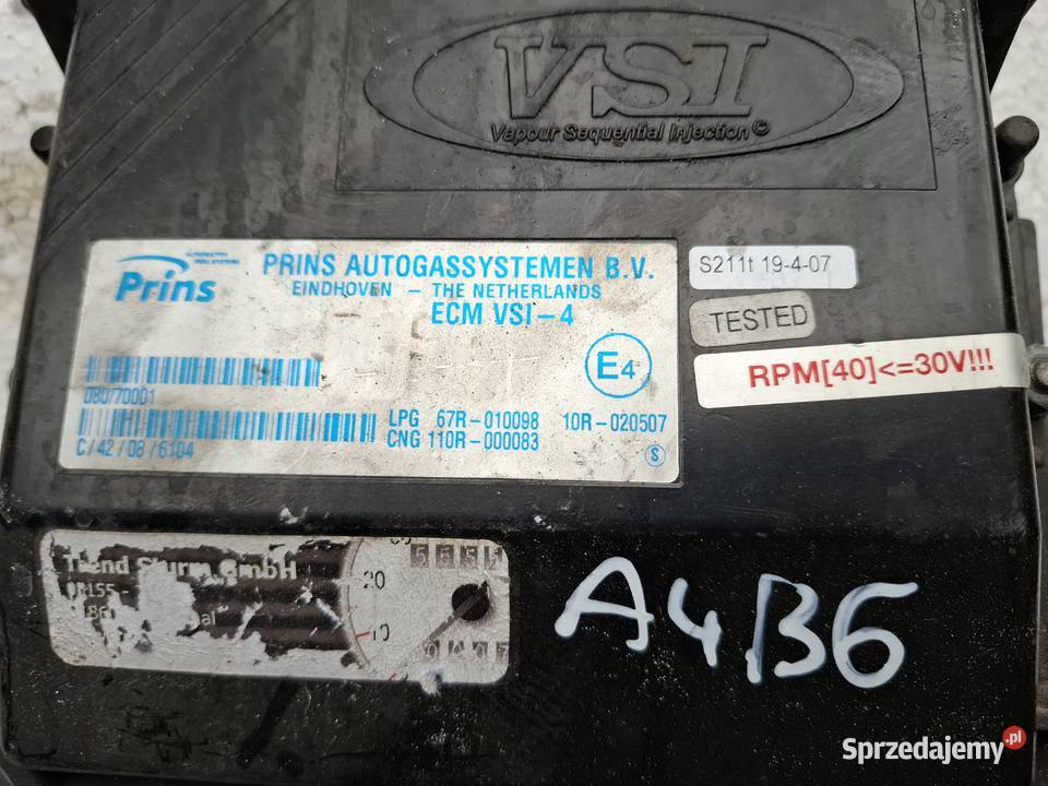 Komputer Sterownik Gazu LPG Audi A4 B6 Wisznice sprzedam
