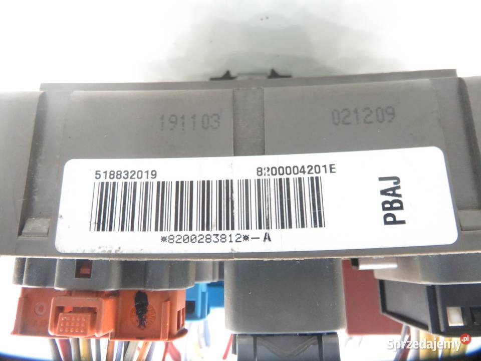 BSI RENAULT ESPACE IV 19 dCi 8200316856G