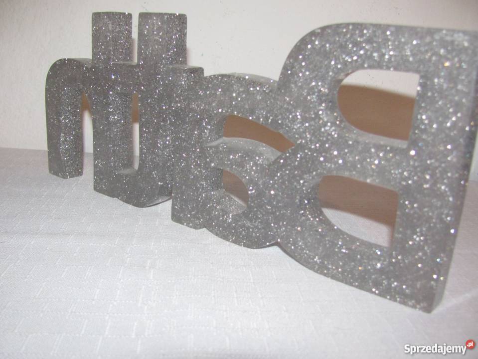 Dekoracyjny napis BATH do pokoju kąpielowego czy Zamość