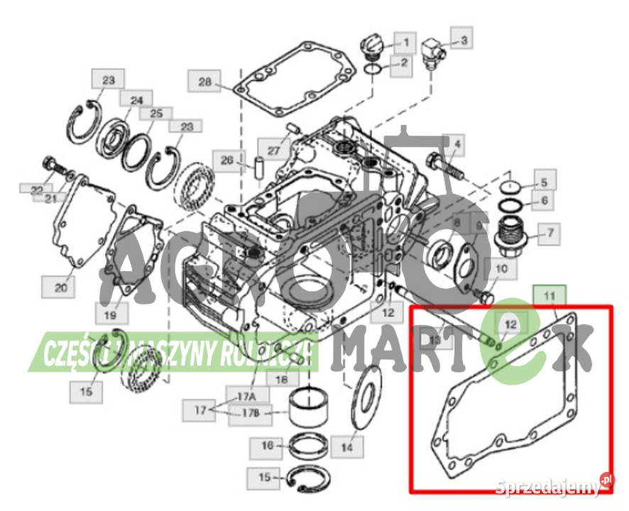 M809780 USZCZELKA JD Wichrów