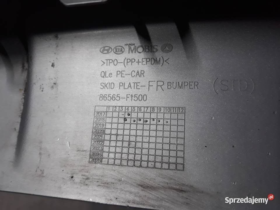 KIA SPORTAGE IV 4 LIFT SPOILER DOKŁADKA PRZÓD Części samochodowe wielkopolskie Międzychód