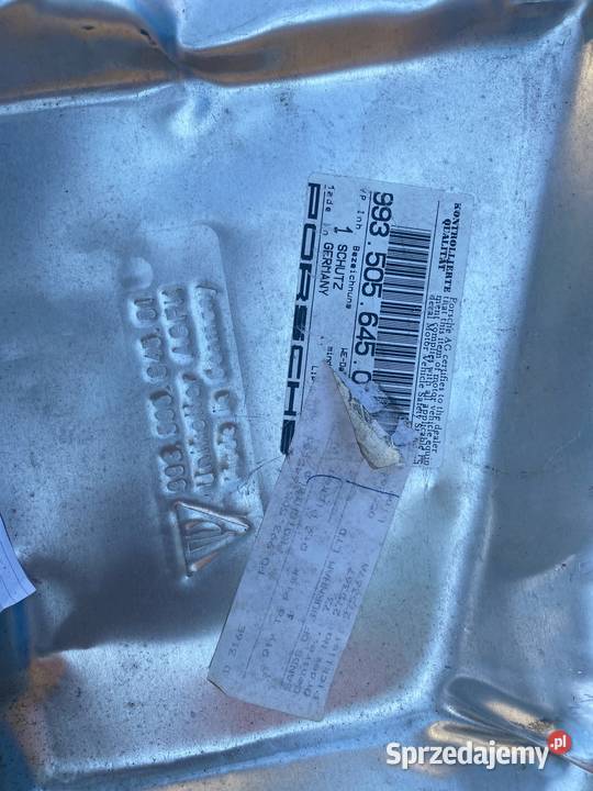 Porsche 993 turbo 4S osłona 99350564501 Karoseria podkarpackie Dębica