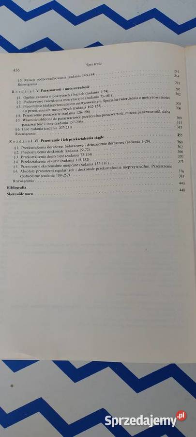 Podstawy topologii ogólnej w zadaniach Książki naukowe i popularnonaukowe Lublin