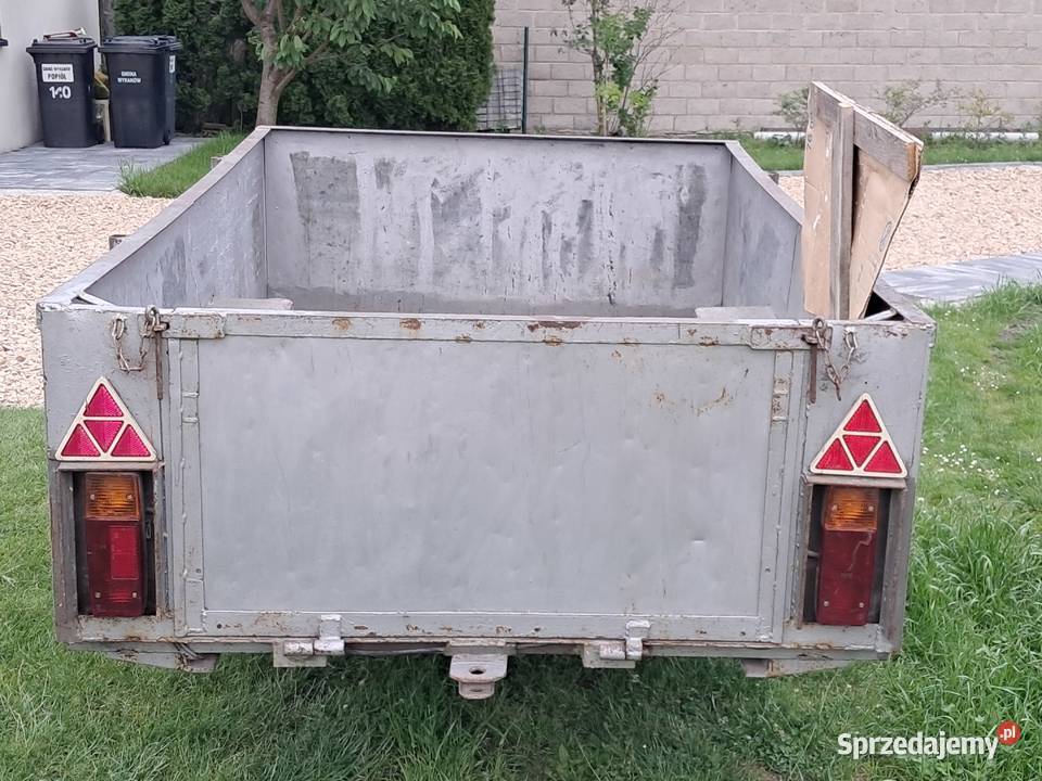 Przyczepa rolnicza jednoosiowa Mykanów