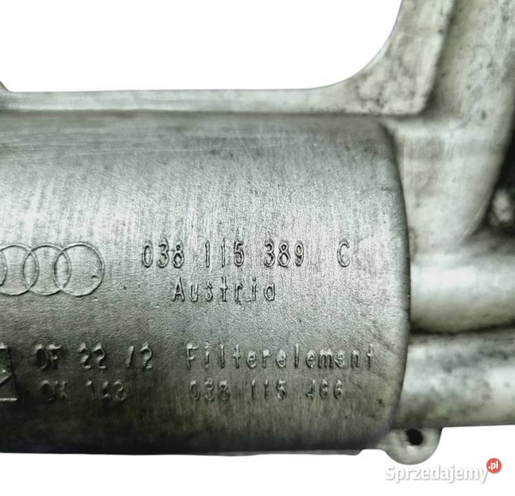 PODSTAWA FILTRA OLEJU PASSAT B5 A4 B5 B6 A6 C5 świętokrzyskie Działoszyce sprzedam