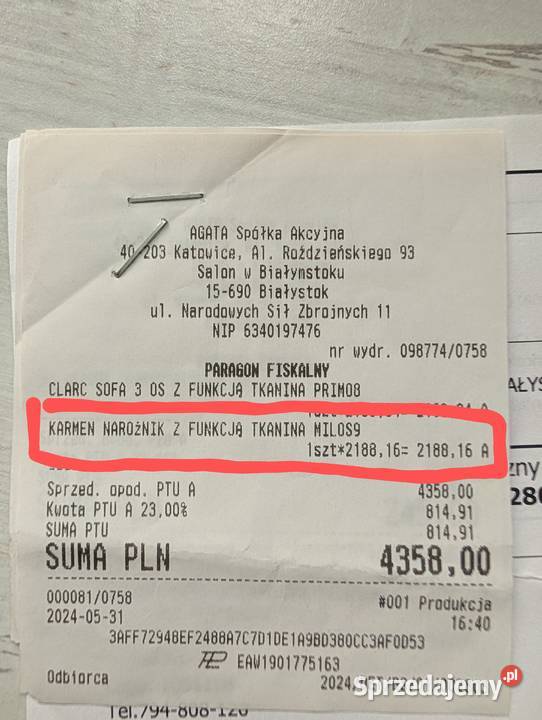 Narożnik Karmen szary 139cm Narożniki podlaskie Białystok