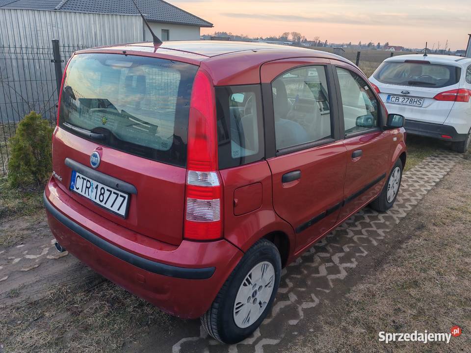 FIAT PANDA 12 20045r 80 tkm przebieg zadbany sprzedam