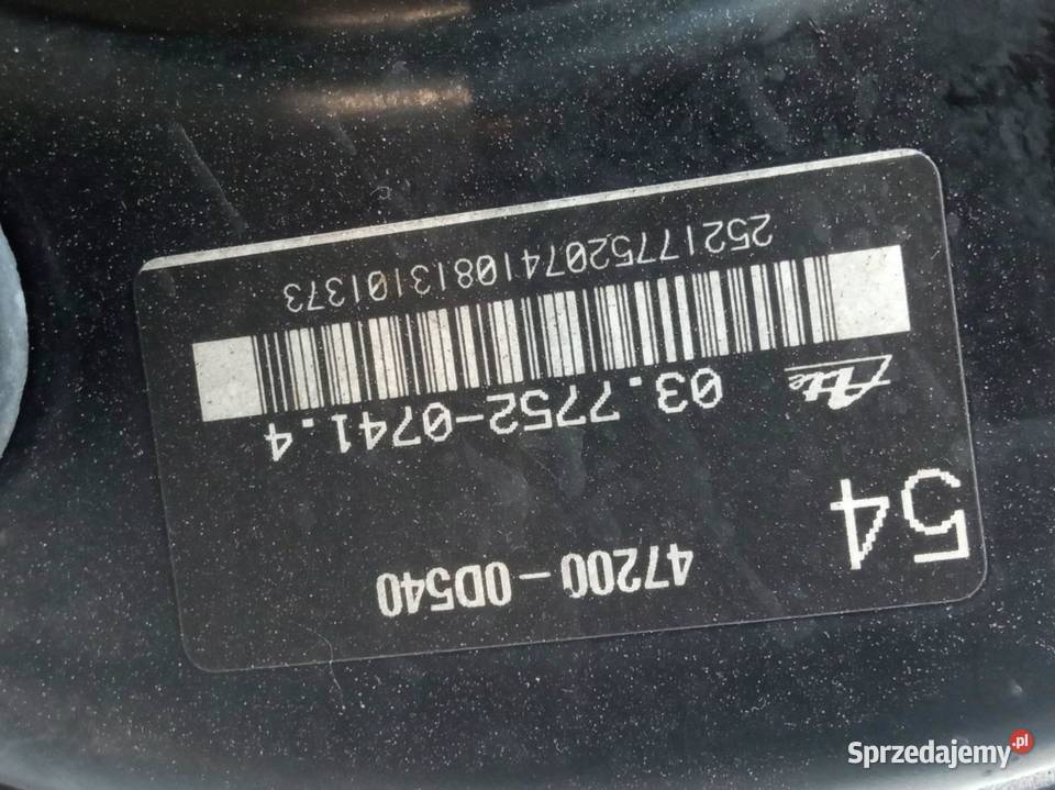 POMPA HAMULCOWA SERWO 472000D540 Toyota Yaris