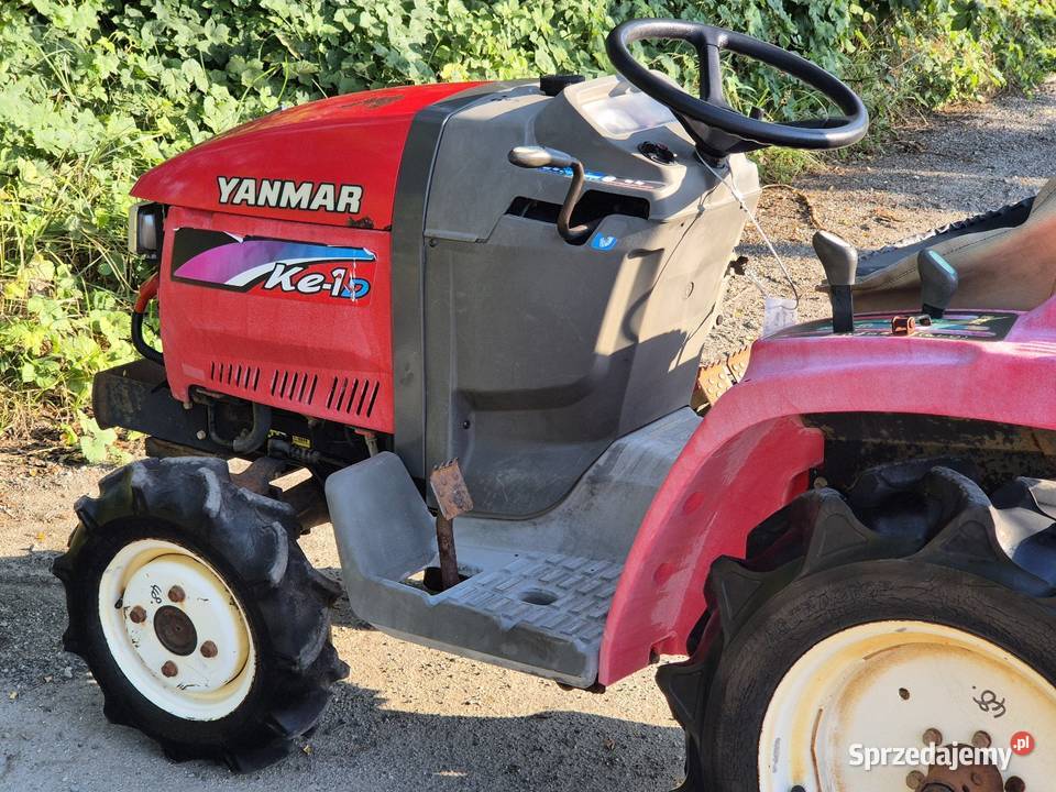 Traktorek traktor YANMAR KE1D 12 44 Napęd 4x4 Małuszyn