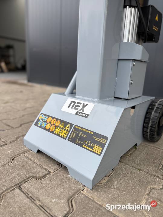 Hydrauliczna łuparka pionowa NEX 8 ton silnik Hipolitów