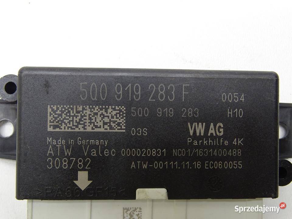 MODUŁ STEROWNIK PARKOWANIA PDC 5Q0919283F SKODA Komputery